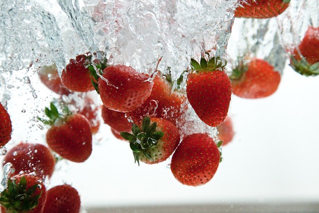 Wash fruits ahead of making jam