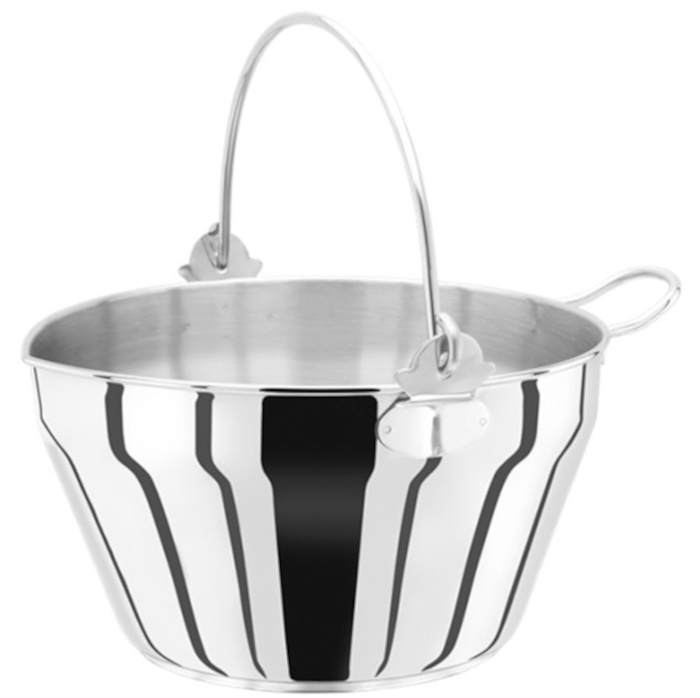 Stainless steel preserving pan